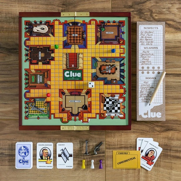 Clue Classic Detective Game - Deluxe Travel Edition - Picture 3 of 3